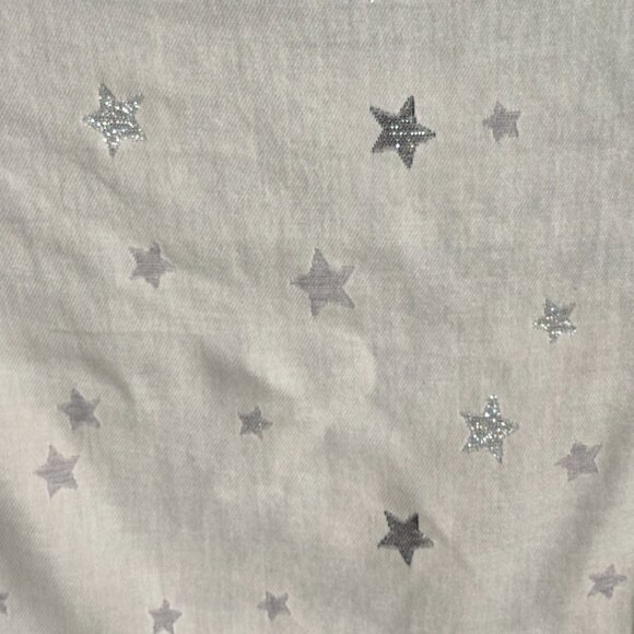 NWOT Talbots Metallic Star Sparkle Scarf - Picture 2 of 11